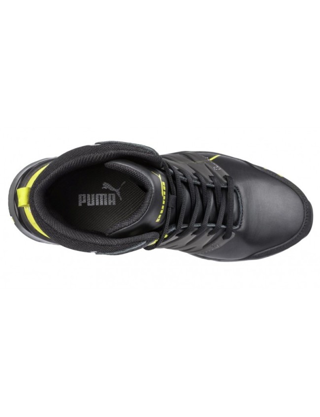 Pracovná obuv Puma Velocity 2.0 Mid S3 žlté ESD
