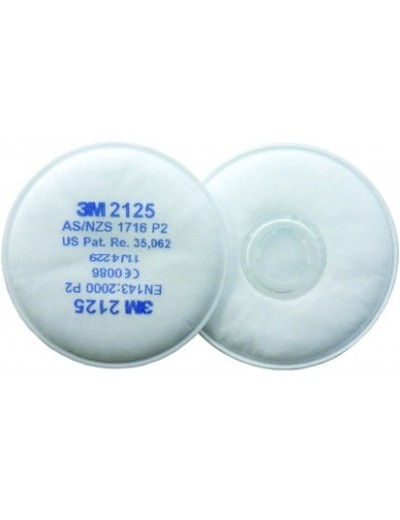 Filter proti prachu 3M 2125 P2 2 ks