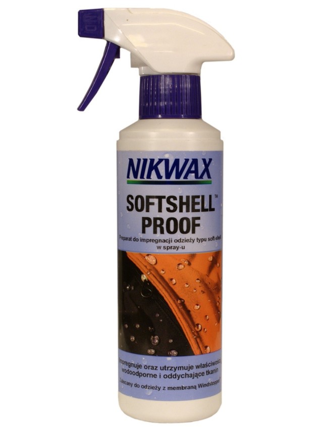 Impregnačný sprej Nikwax SoftShell Proof 300ml