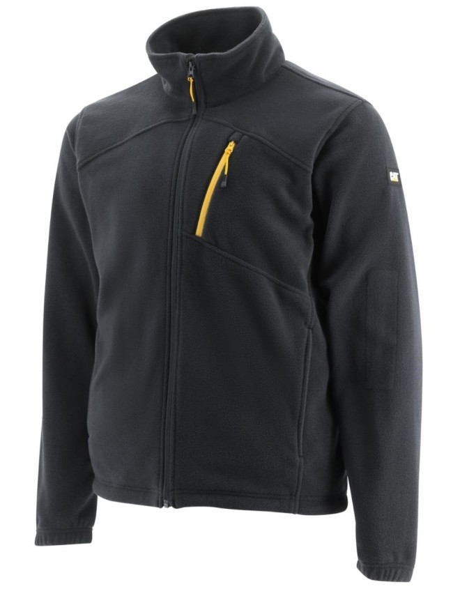Pracovná flísová mikina CAT Essential FZ Fleece