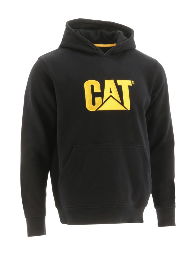 Mikina s kapucňou CAT Trademark Logo