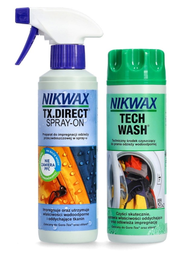 Sada Nikwax Twin: Tech Wash + TX.Direct Spray On