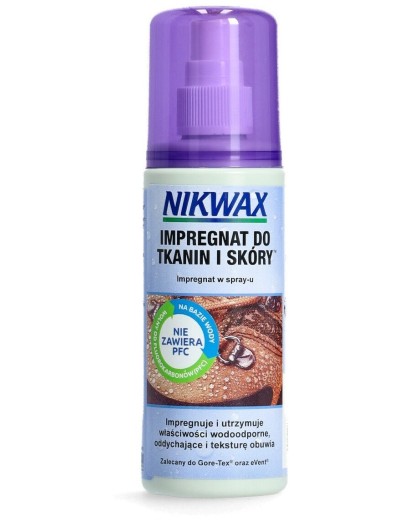 Impregnácia topánok z textilu a kože Nikwax Fabric & Leather