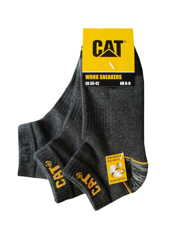 Ponožky Caterpillar kotníkové 3pack
