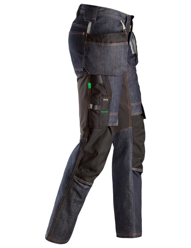 Pracovné nohavice Snickers 6955 Denim FlexiWork+