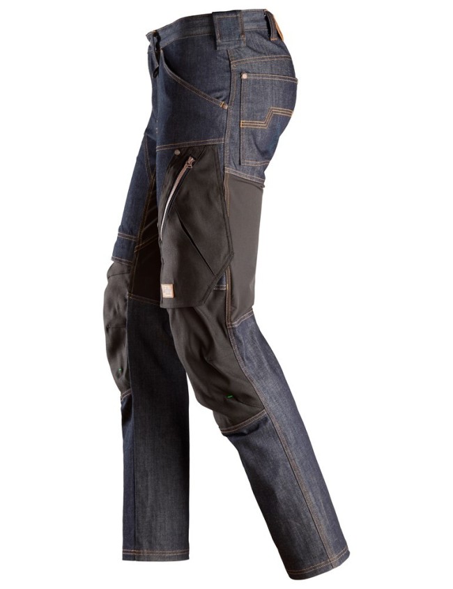 Pracovné nohavice Snickers 6956 Denim FlexiWork+
