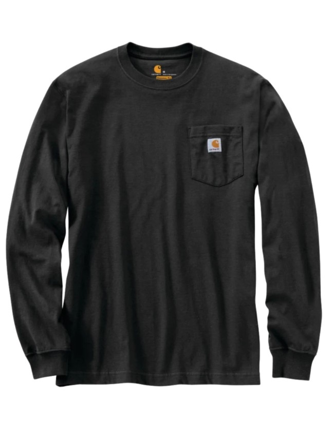 Tričko s dlhým rukávom Carhartt Workwear Pocket T-shirt L/S