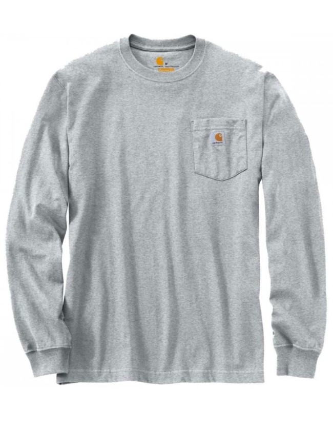 Tričko s dlhým rukávom Carhartt Workwear Pocket T-shirt L/S