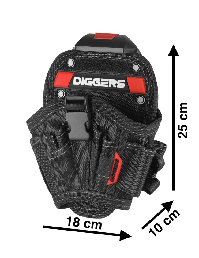 Puzdro na skrutkovač Diggers Medium Drill Holster Pouch DK576