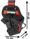 Puzdro na aku skrutkovač Diggers Small Drill Holster Pouch