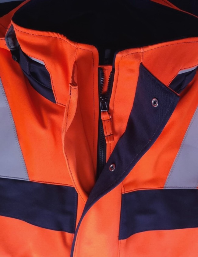 Reflexná antistatická pracovná bunda Rofa 367