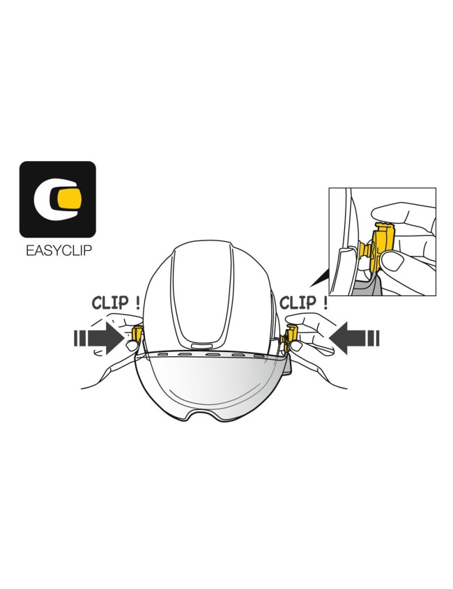 Kryt Petzl Vizen pre helmu Vertex