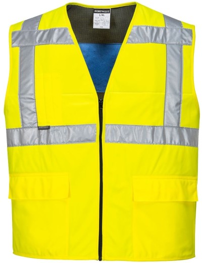 Chladiaca reflexná vesta CV02