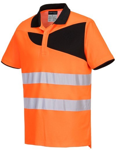Reflexné polo tričko Portwest PW212