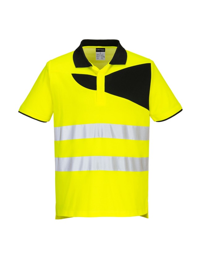 Reflexné polo tričko Portwest PW212