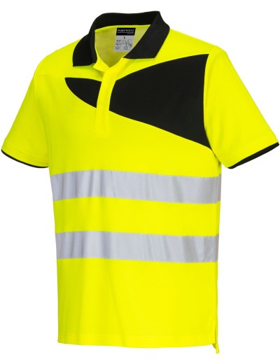 Reflexné polo tričko Portwest PW212