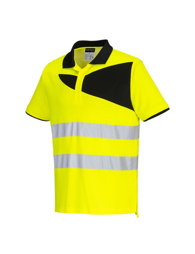 Reflexné polo tričko Portwest PW212