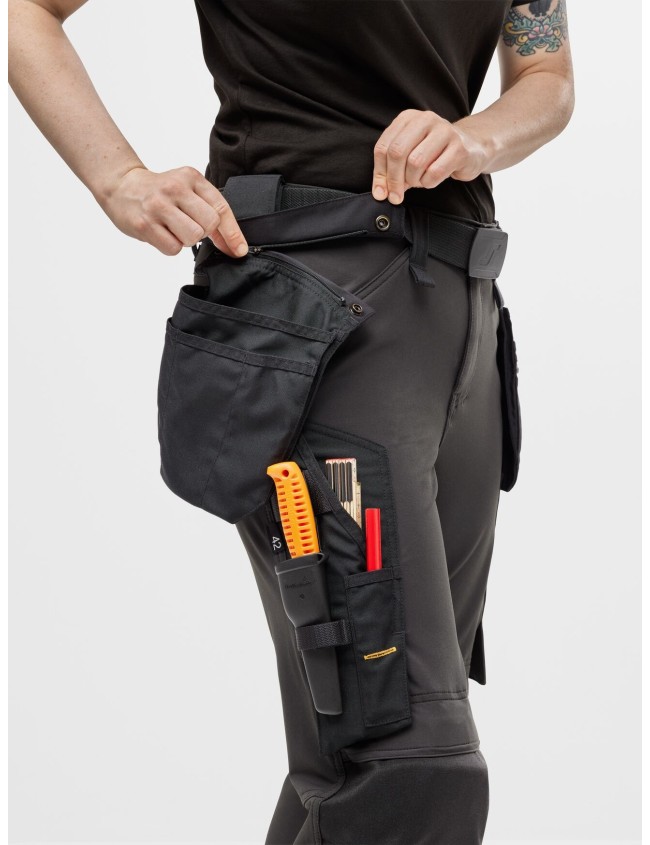 Elastické dámske pracovné nohavice Snickers 6771 Allroundwork