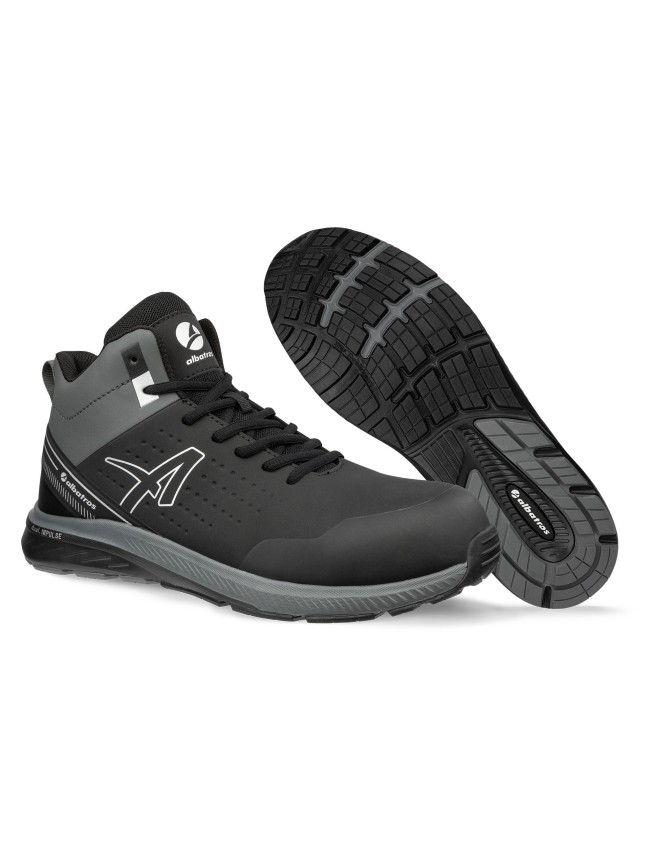 Vysoká pracovná obuv Albatros Vigor 2 black mid S3