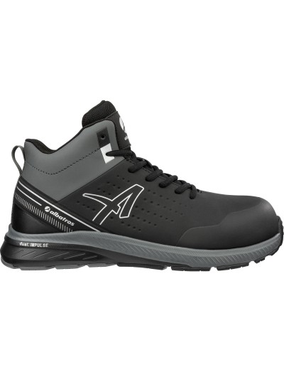 Vysoká pracovná obuv Albatros Vigor 2 black mid S3