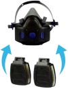 Plynový filter do masky 3M D8059 Secure Click ABEK1