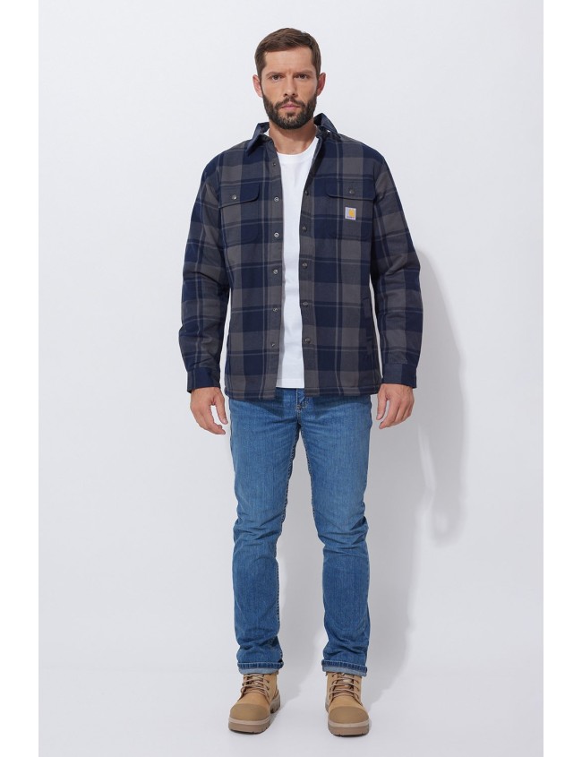 Flanelová zateplená košeľa Carhartt Heavyweight Flannel Sherpa