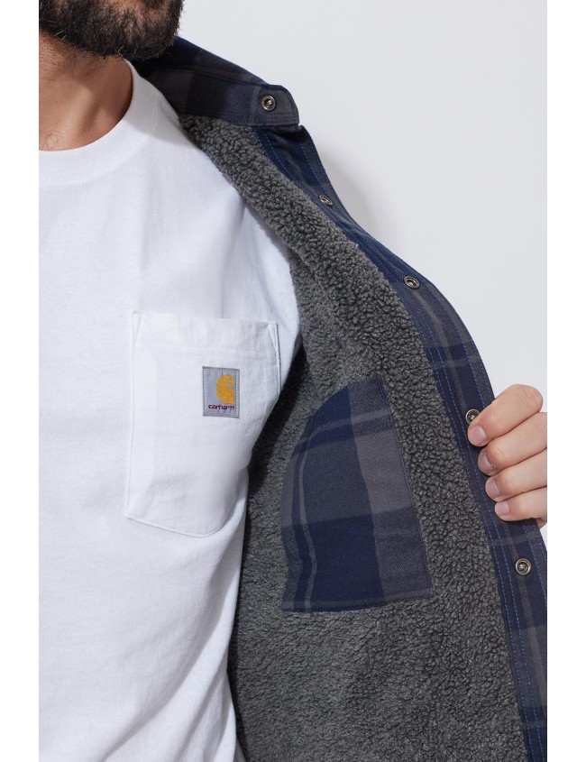 Flanelová zateplená košeľa Carhartt Heavyweight Flannel Sherpa