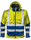 Reflexná softshellová bunda Sir Safety Starmax