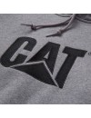 Mikina s kapucňou CAT Trademark Logo