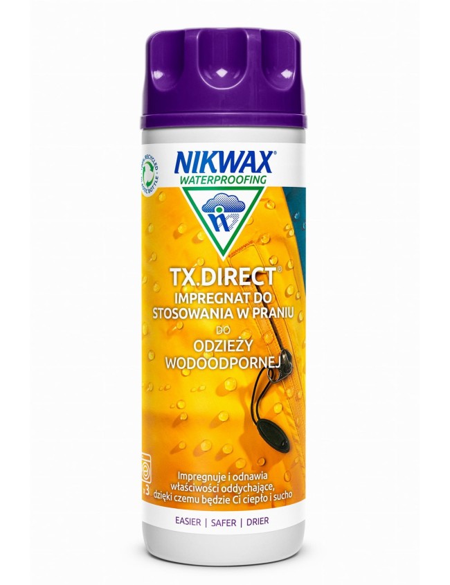 Impregnačný prostriedok na nepremokavé oblečenie Nikwax TX.