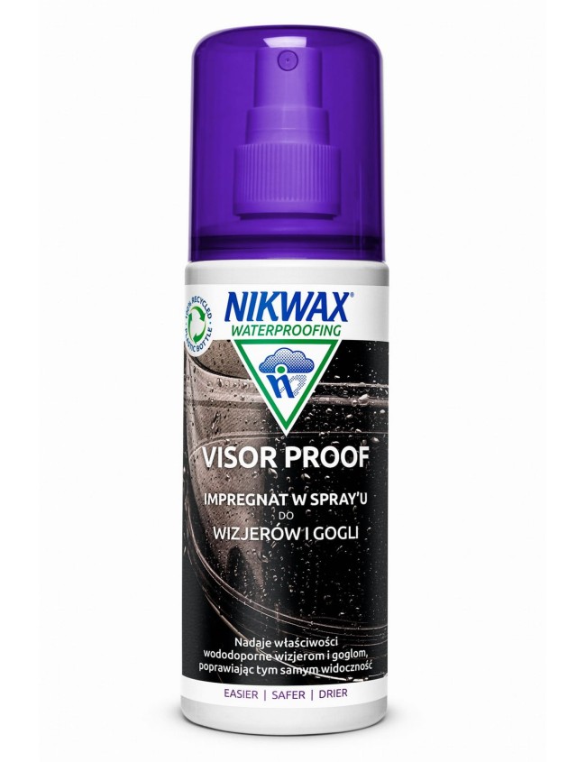 Impregnácia na štíty a okuliare Nikwax Visor Proof 125 ml