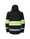 Reflexná softshellová bunda Bosafety Valencia C1