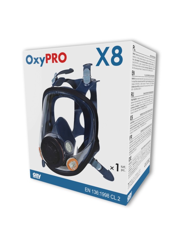 Celotvárová maska Oxypro X8
