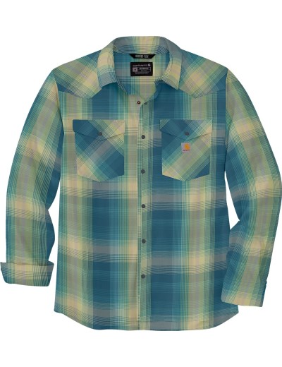Kockovaná košeľa Carhartt Montana Snap Front