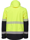 Reflexná softshellová bunda Bosafety Valencia C2