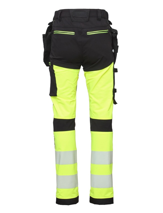 Reflexné pracovné nohavice Bosafety Tension Pro