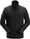 Fleecová bunda Polartec Shed Less s krátkym zipsom Snickers 8421
