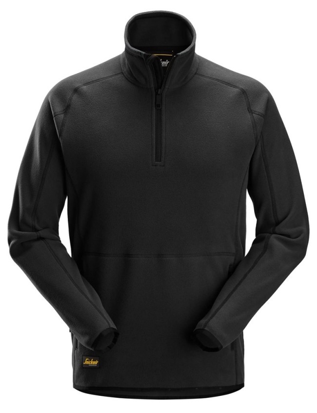 Fleecová bunda Polartec Shed Less s krátkym zipsom Snickers 8421