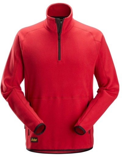 Fleecová bunda Polartec Shed Less s krátkym zipsom Snickers 8421