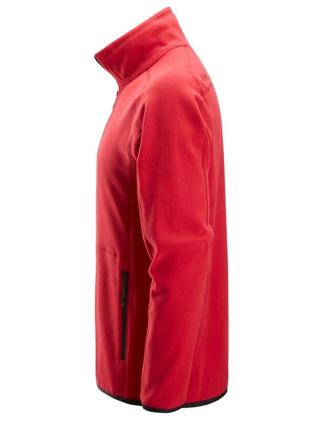 Fleecová bunda Polartec Shed Less s krátkym zipsom Snickers 8421