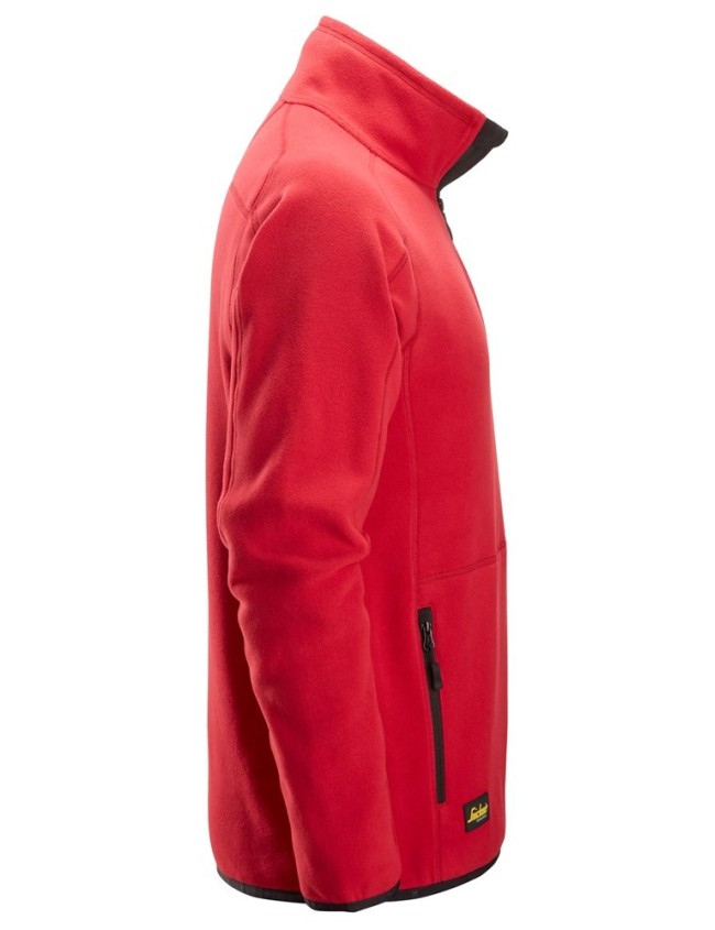 Fleecová bunda Polartec Shed Less s krátkym zipsom Snickers 8421