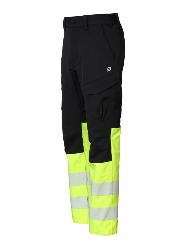Elastické reflexné nohavice Bosafety Comfort