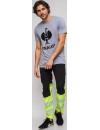 Elastické reflexné nohavice Bosafety Comfort