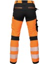 Reflexné elastické pracovné nohavice Bosafety Tension