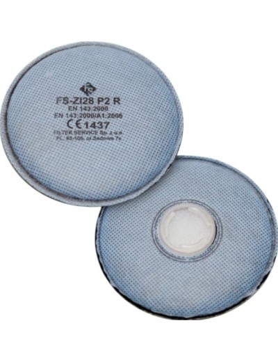 Protiprachový filter do masky P2 s aktívnym uhlím FS-ZI28 P2 R