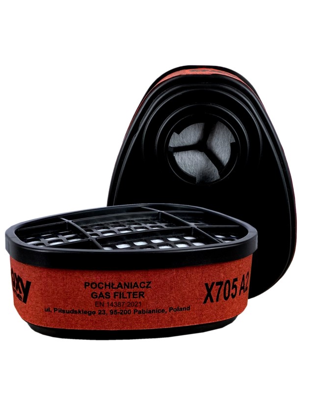 Uhlíkový filter do masky A2 OXYPRO X705