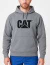 Mikina s kapucňou CAT Trademark Logo