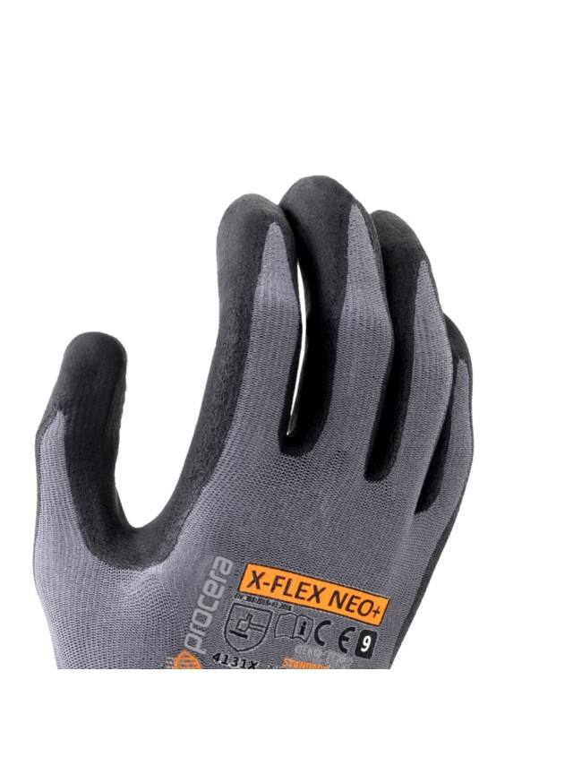 Pracovné rukavice potiahnuté nitrilom X-Flex Neo+
