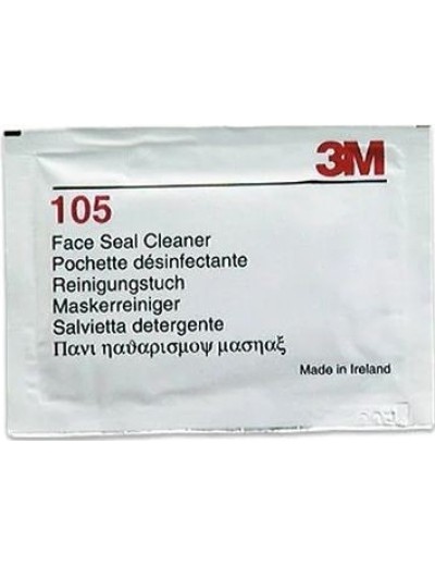 Čistiace obrúsky na ochrannú masku 3M 105