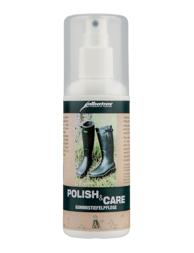 Sprej na ošetrovanie gumených čižiem a gumovej obuvi Polish &